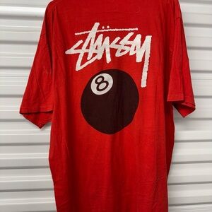 Stussy Red Graphic Men's Shirt